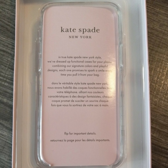 Kate Spade - Hardshell Case for Apple iPhone 12 Mini - Hollyhock Floral - Picture 3 of 5